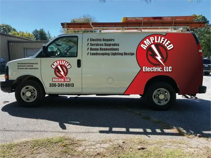 Amplified Electric service van